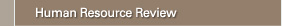 Human Resource Review