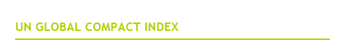 UN Global Compact Index