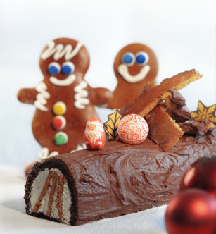 Gingerbread Ripple Bouch&eacute; de Noel 